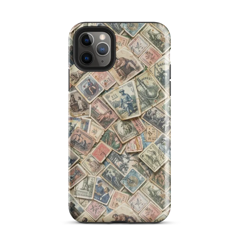 Postmark Pastime on Tough Case for iPhone® — Front