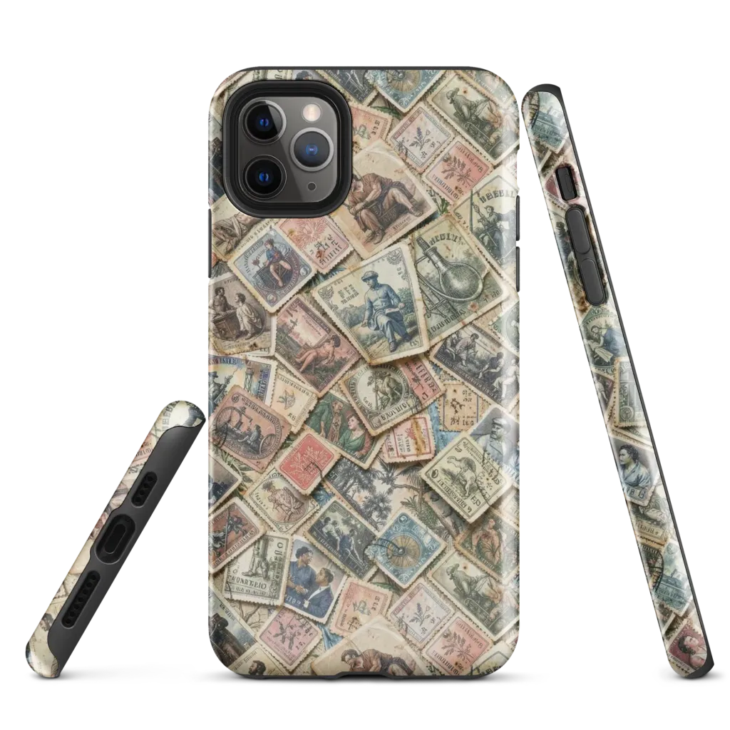 Postmark Pastime on Tough Case for iPhone® — Front