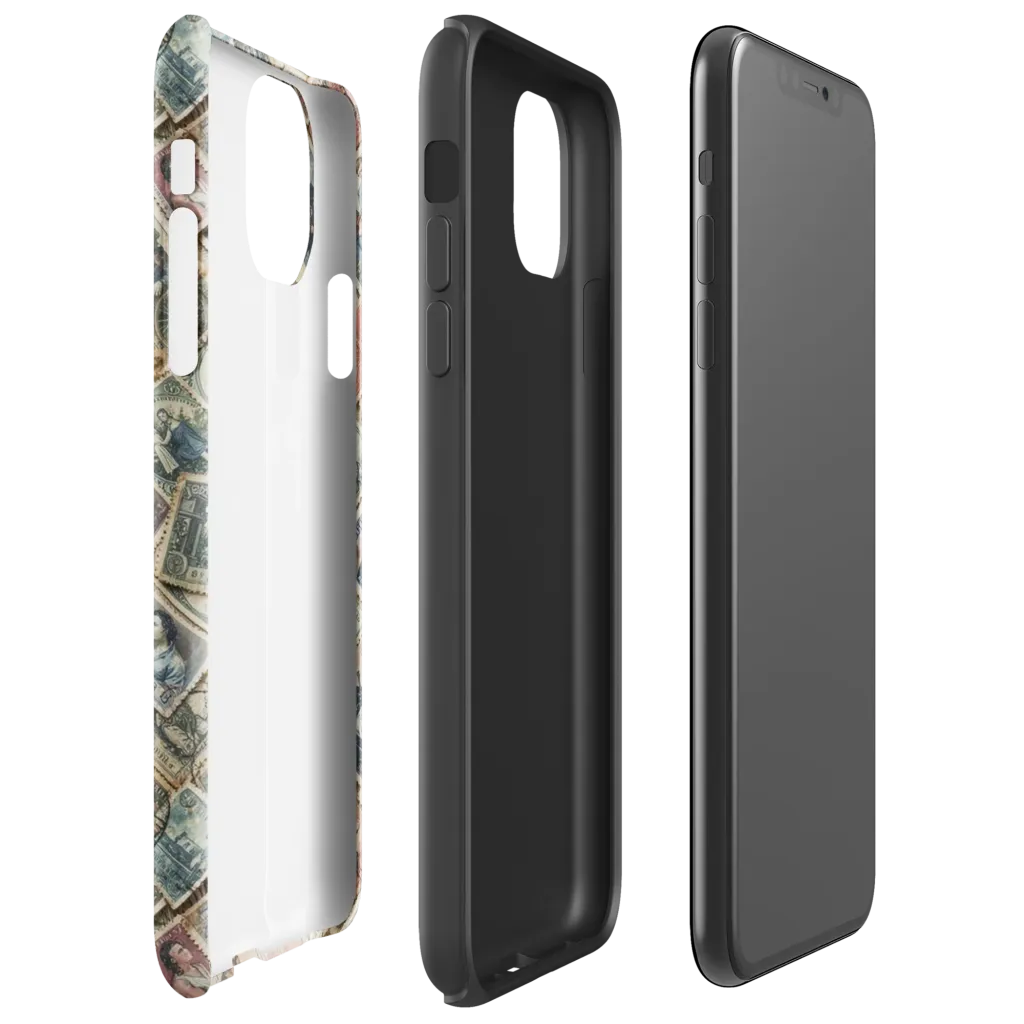 Postmark Pastime on Tough Case for iPhone® — Right