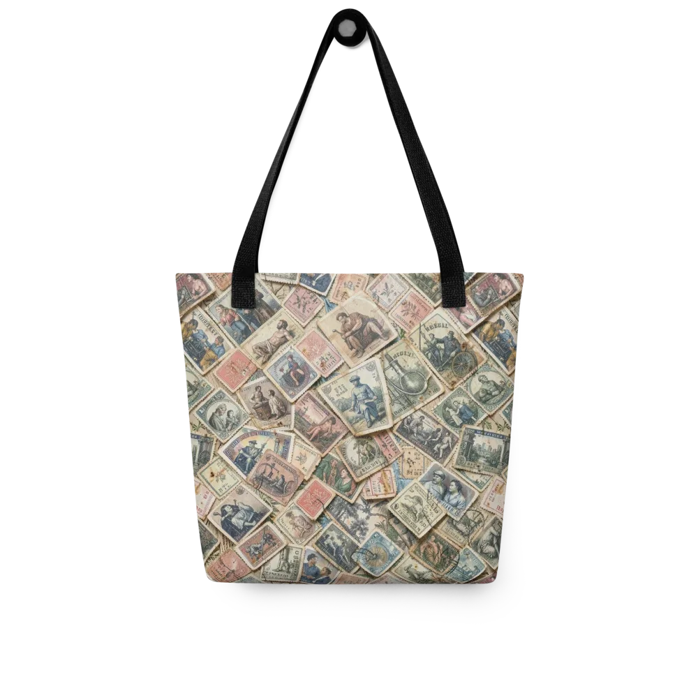 Postmark Pastime on Tote Bag — Front