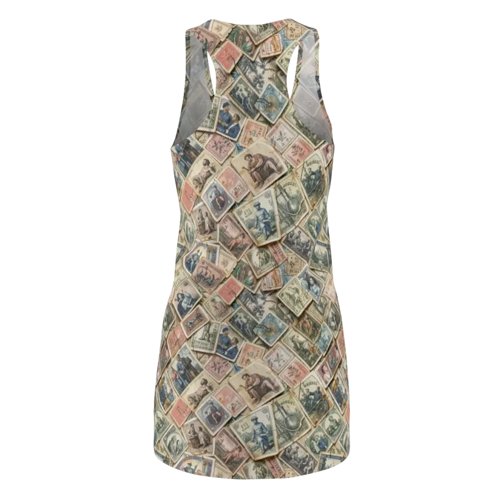 Postmark Pastime on Racerback Dress — Back