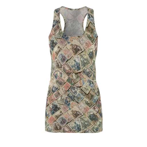 Postmark Pastime on a Racerback Dress
