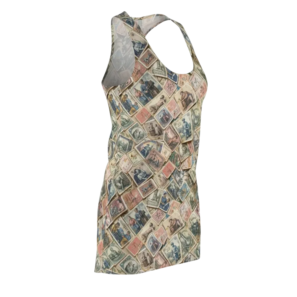 Postmark Pastime on Racerback Dress — Front Side