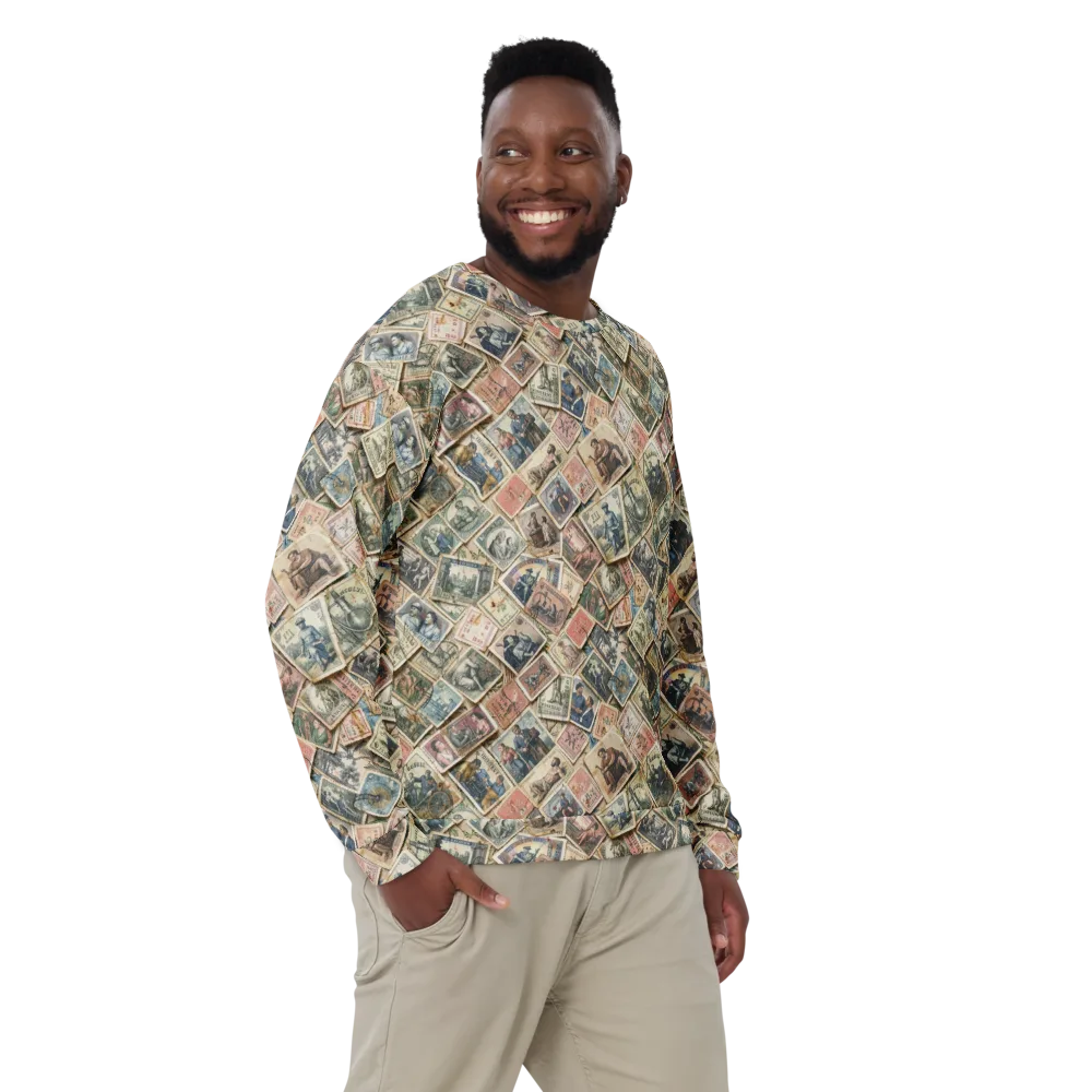 Postmark Pastime on Sweatshirt — Front