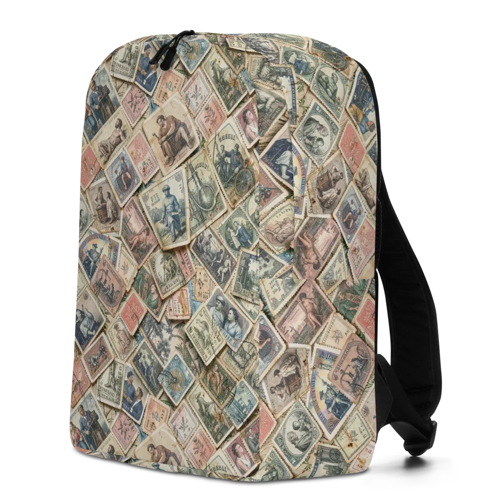Postmark Pastime on Minimalist Backpack — Left