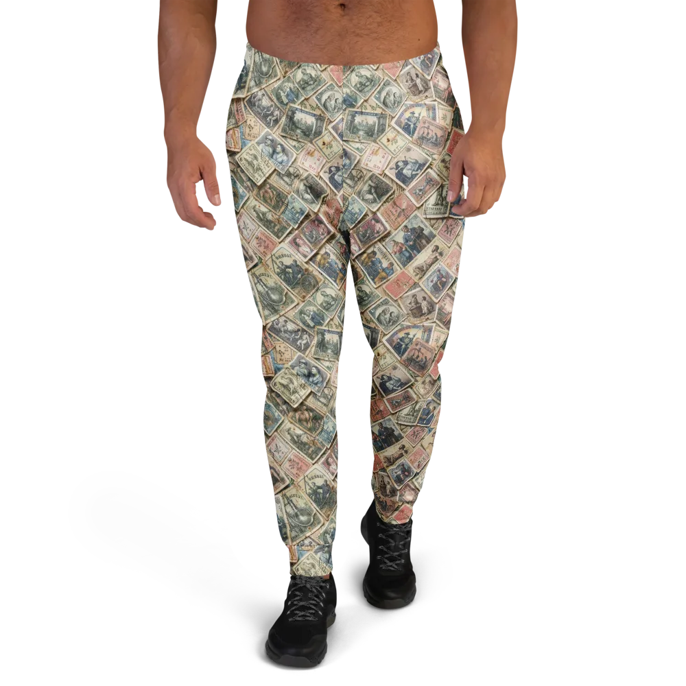 Postmark Pastime on Men's Joggers — Front