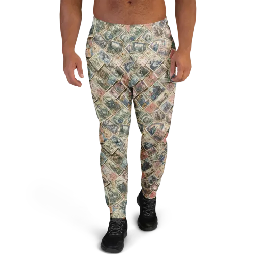 Postmark Pastime on a Men's Joggers