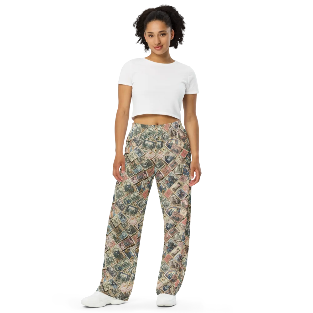 Postmark Pastime on Wide-Leg Pants — Front