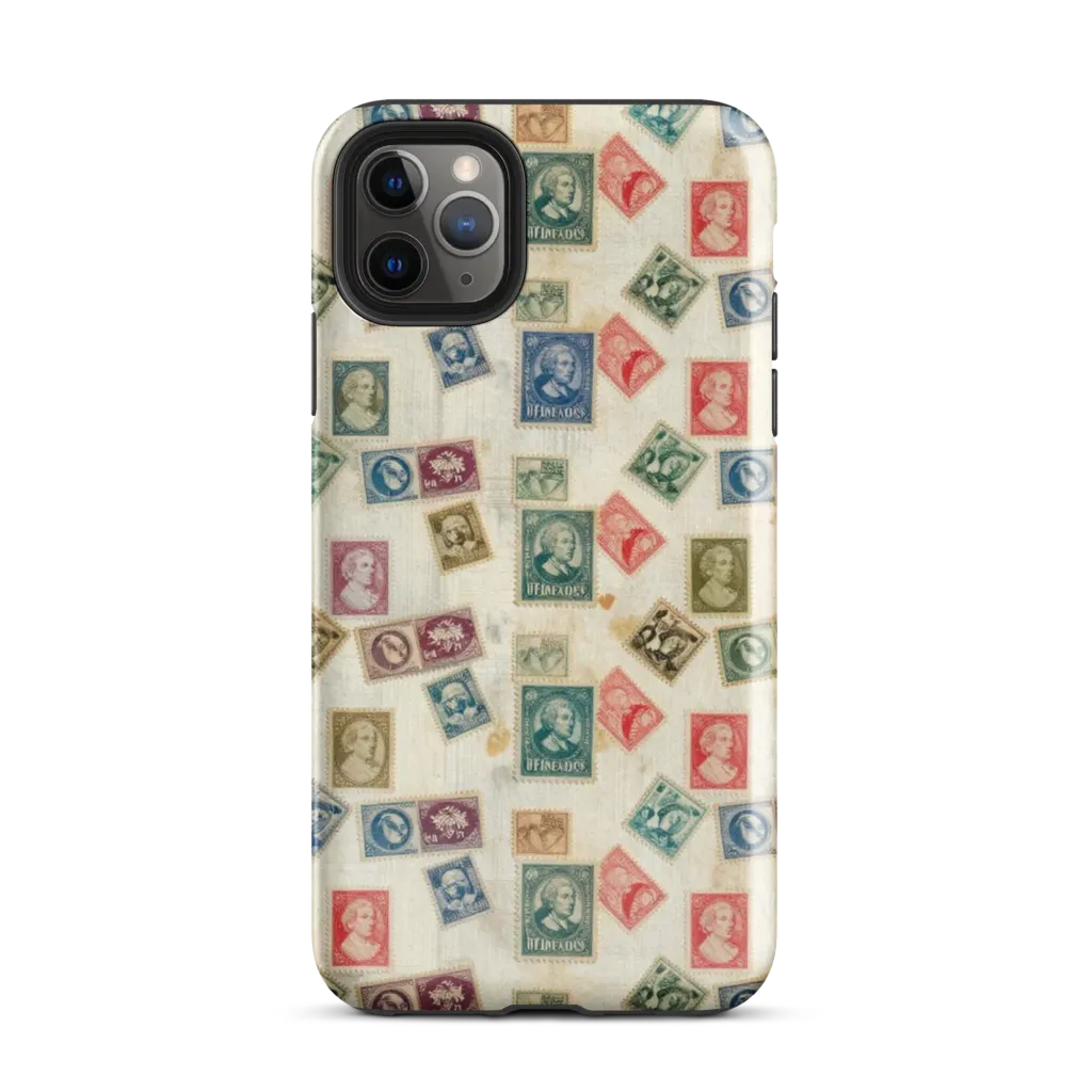 Mercantile Mosaic on Tough Case for iPhone® — Front