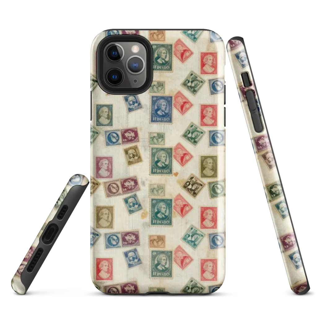 Mercantile Mosaic on Tough Case for iPhone® — Front
