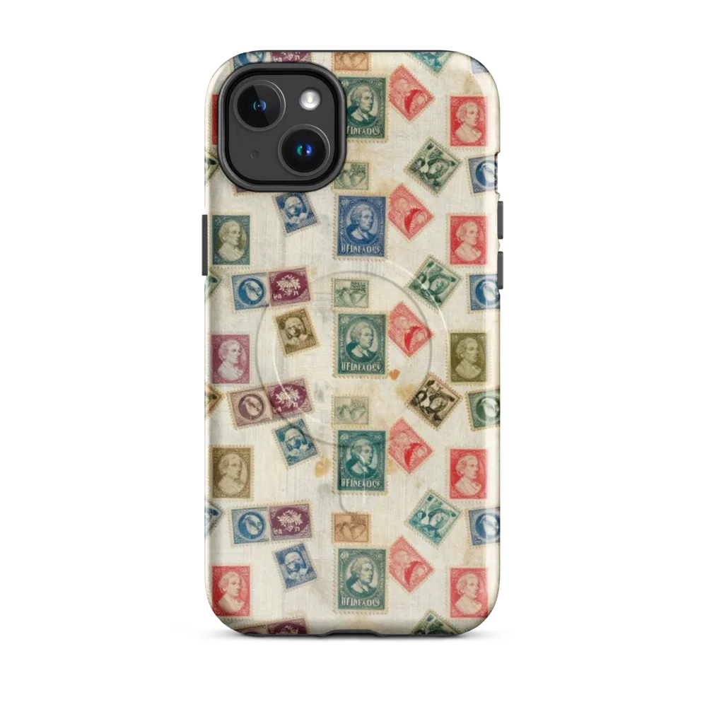 Mercantile Mosaic on MagSafe Tough Case for iPhone® — Front