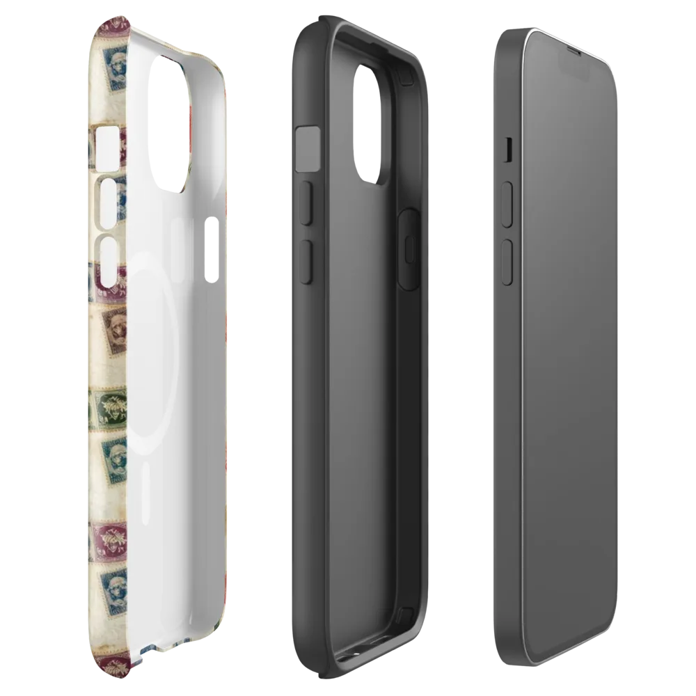 Mercantile Mosaic on MagSafe Tough Case for iPhone® — Front
