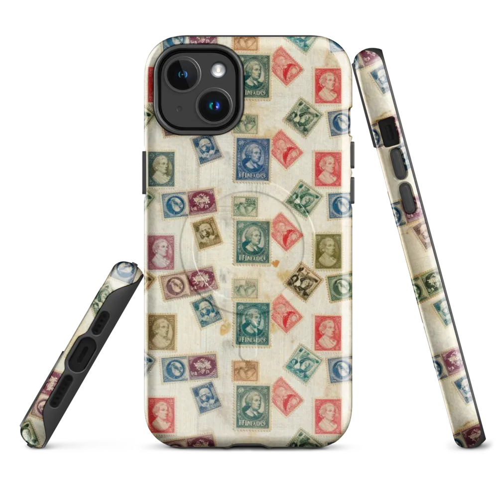 Mercantile Mosaic on MagSafe Tough Case for iPhone® — Front