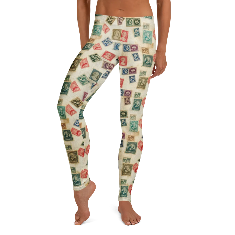 Mercantile Mosaic on Leggings — Front