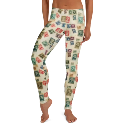 Mercantile Mosaic on a Leggings