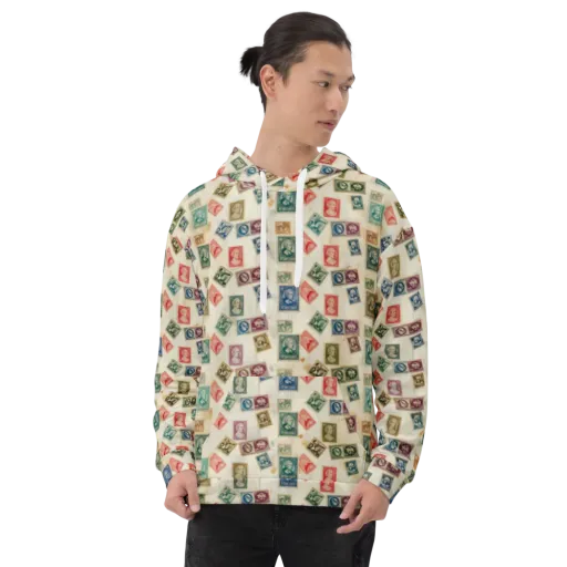 Mercantile Mosaic on a Hoodie