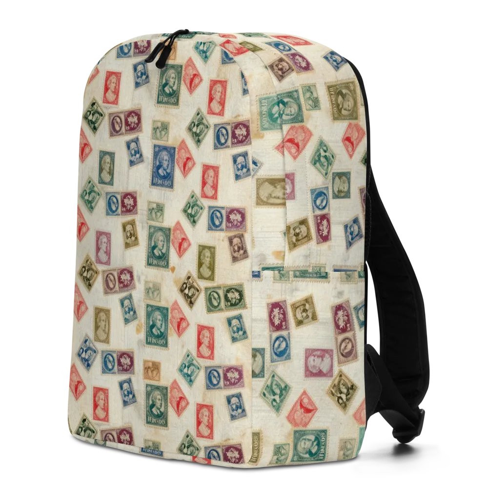 Mercantile Mosaic on Minimalist Backpack — Left