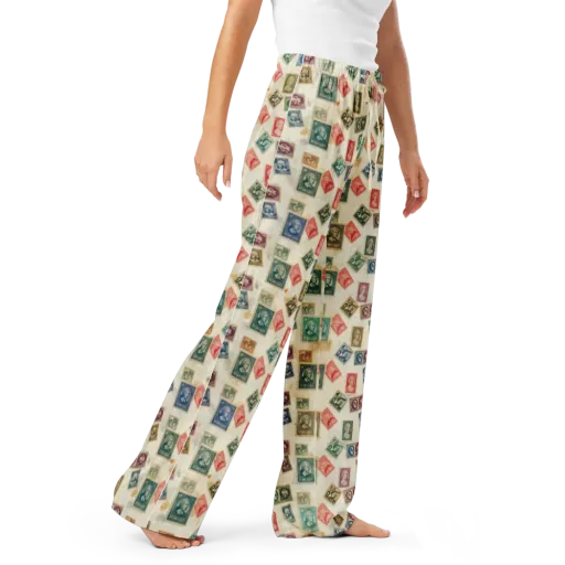 Mercantile Mosaic on a Women's Pajama Pants
