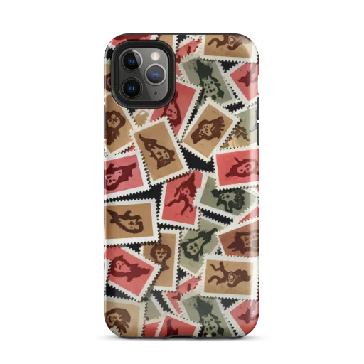 Postmarked Mischief on a Tough Case for iPhone®