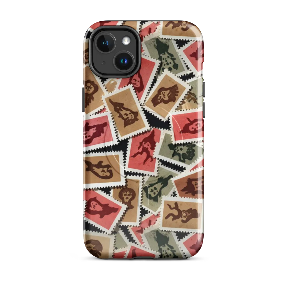Postmarked Mischief on MagSafe Tough Case for iPhone® — Front
