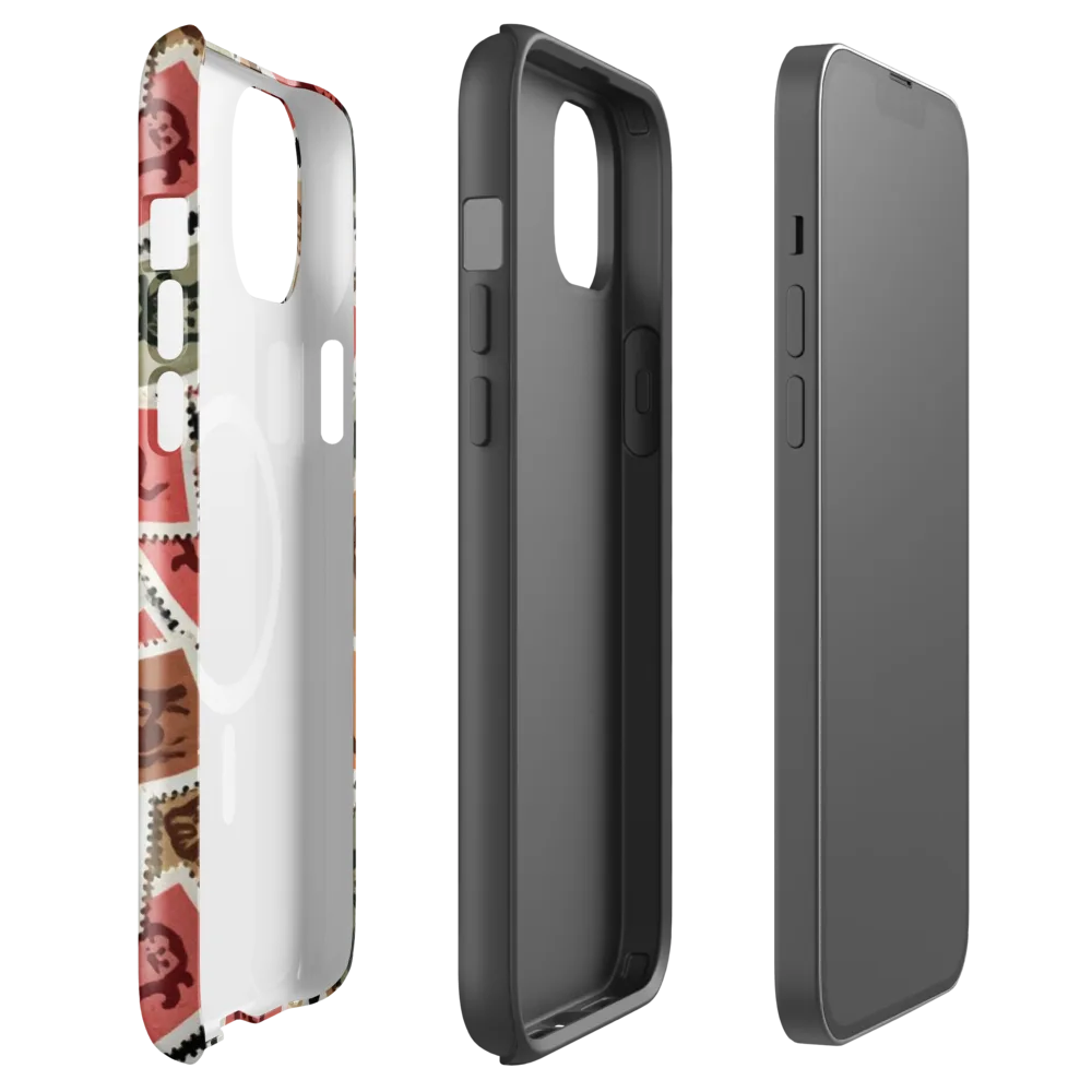 Postmarked Mischief on MagSafe Tough Case for iPhone® — Front