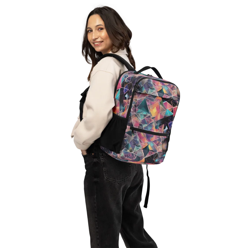 Shard Garden on Utility Backpack — Back