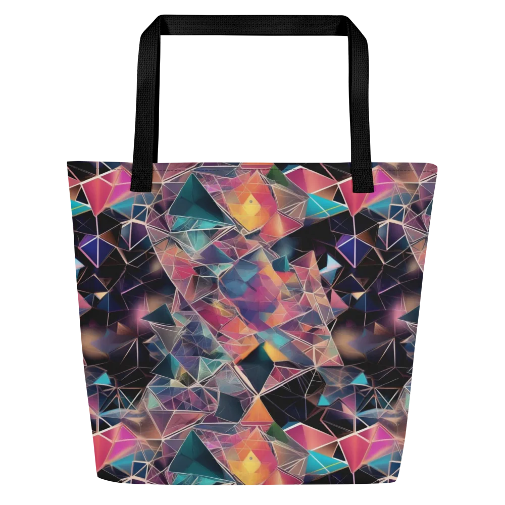 Shard Garden on Large Tote Bag W/ Pocket — Front
