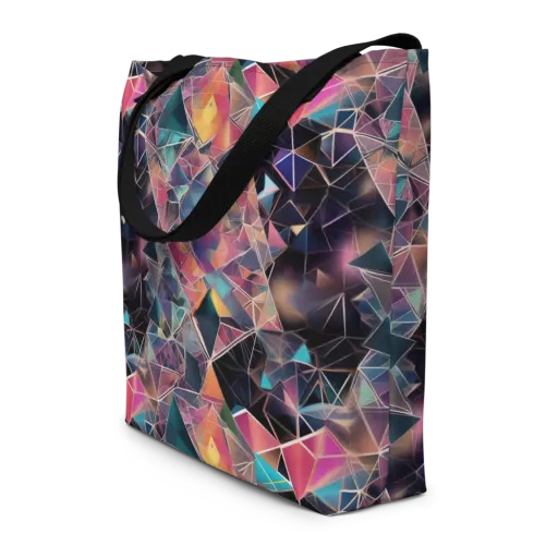 Shard Garden on a Large Tote Bag W/ Pocket