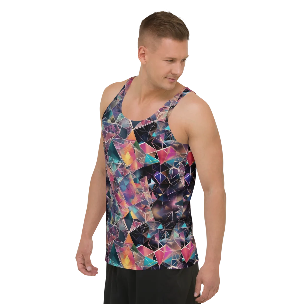 Shard Garden on Men's Tank Top — Left Front