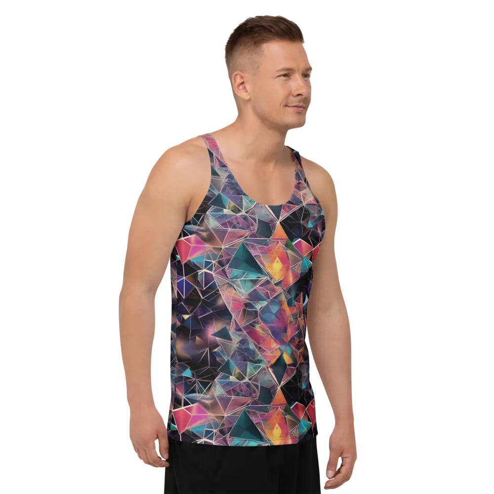 Shard Garden on Men's Tank Top — Right Front