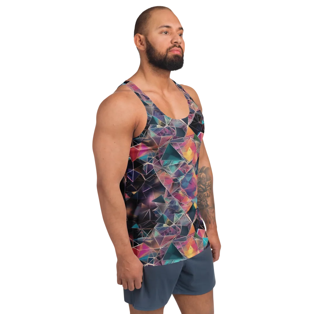 Shard Garden on Men's Tank Top — Right Front