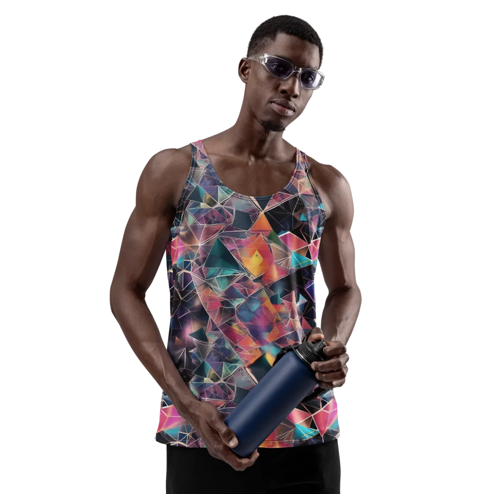 Shard Garden on Men's Tank Top — Front