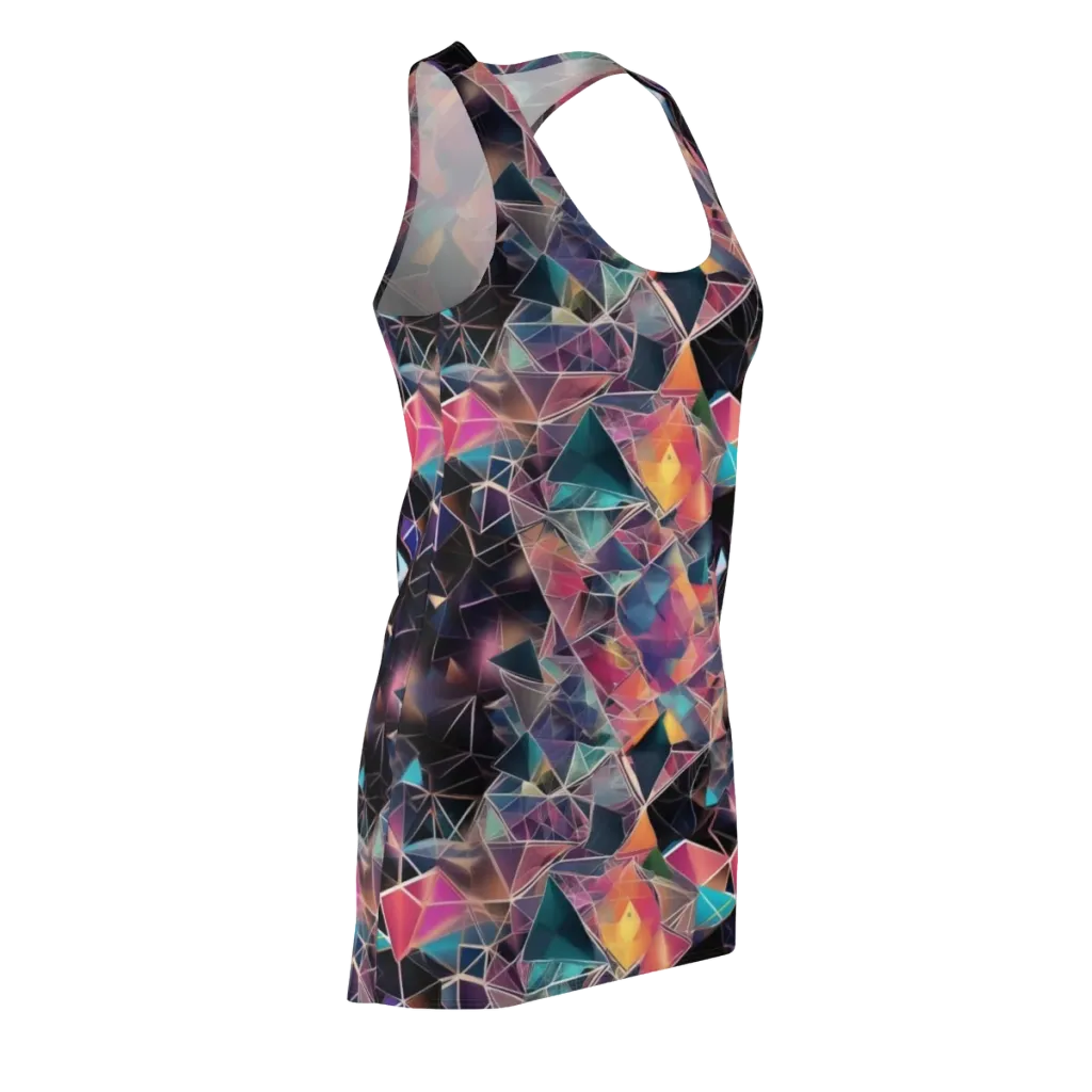 Shard Garden on Racerback Dress — Front Side