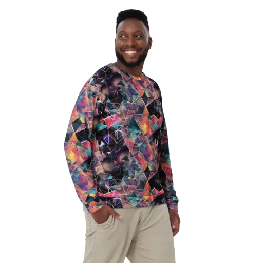 Shard Garden on a Sweatshirt