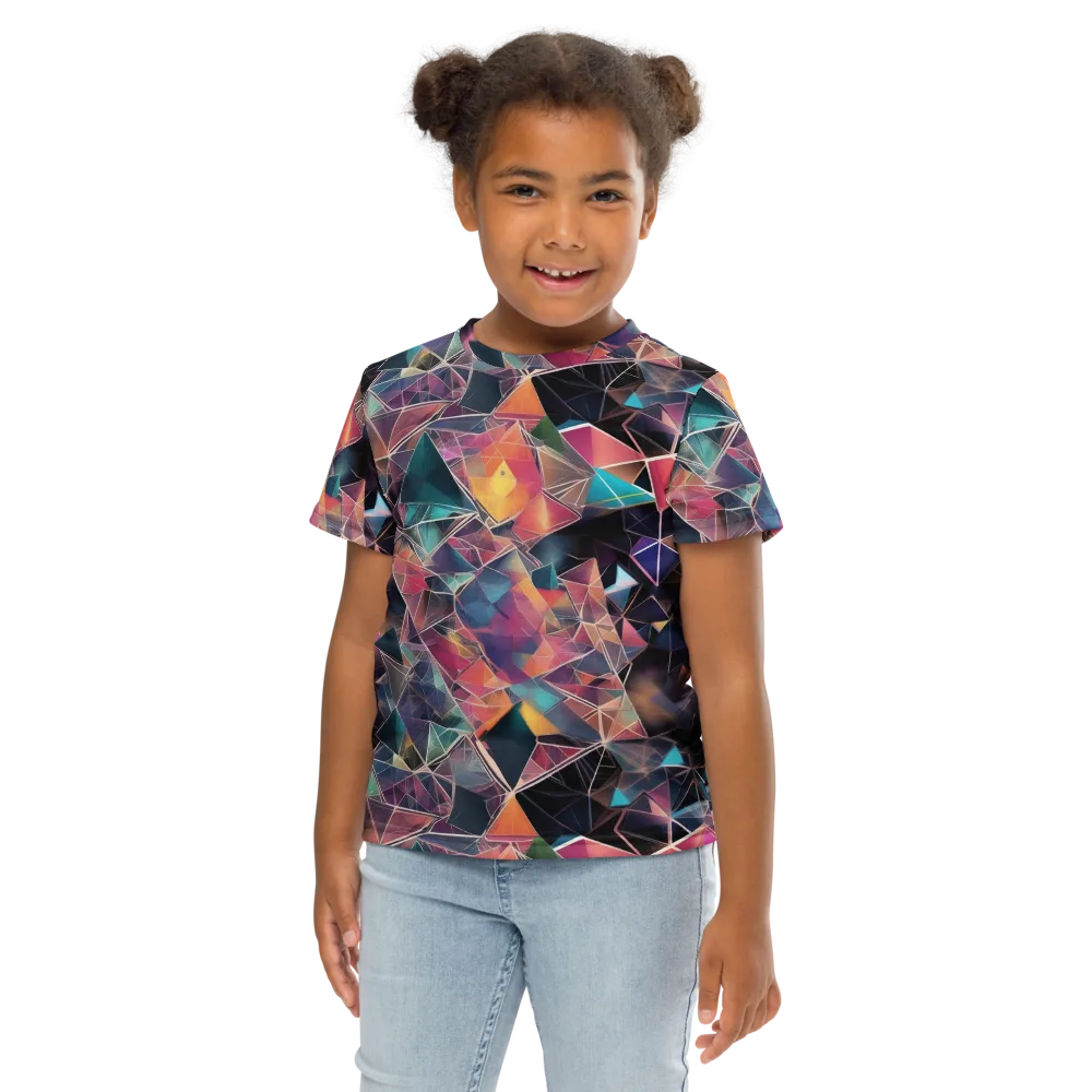 Shard Garden on Kids Crew Neck T-Shirt — Front