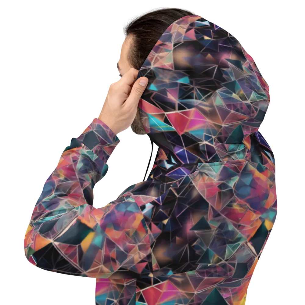 Shard Garden on Hoodie — Back