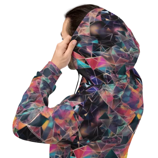 Shard Garden on a Hoodie