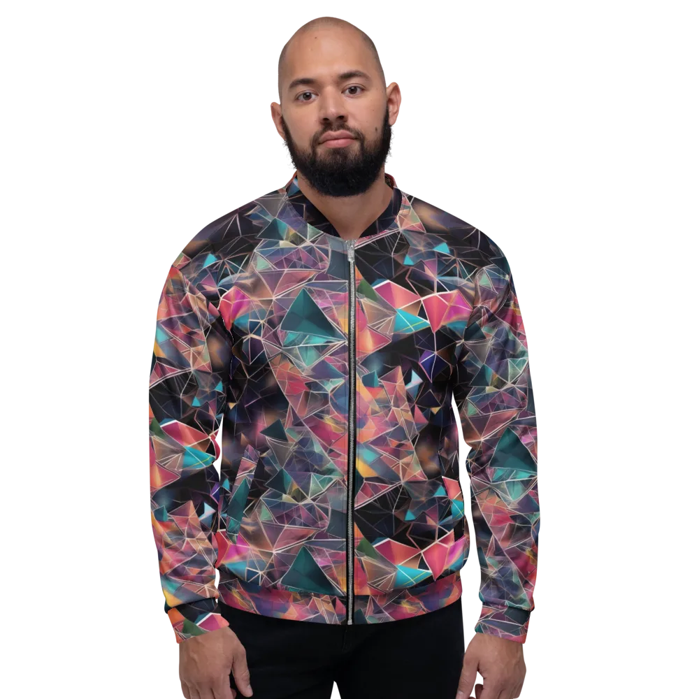 Shard Garden on Bomber Jacket — Front