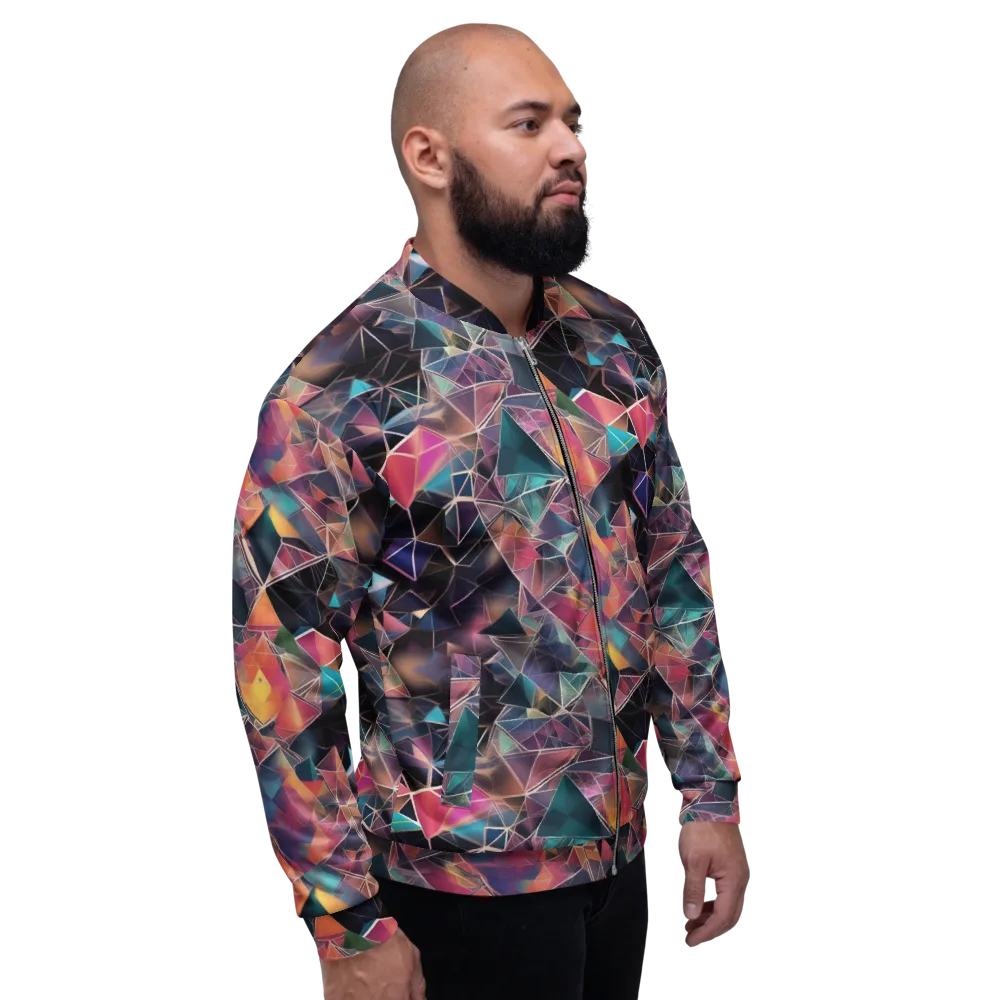Shard Garden on Bomber Jacket — Right