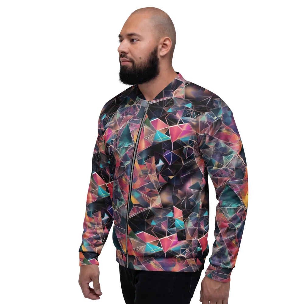 Shard Garden on Bomber Jacket — Left