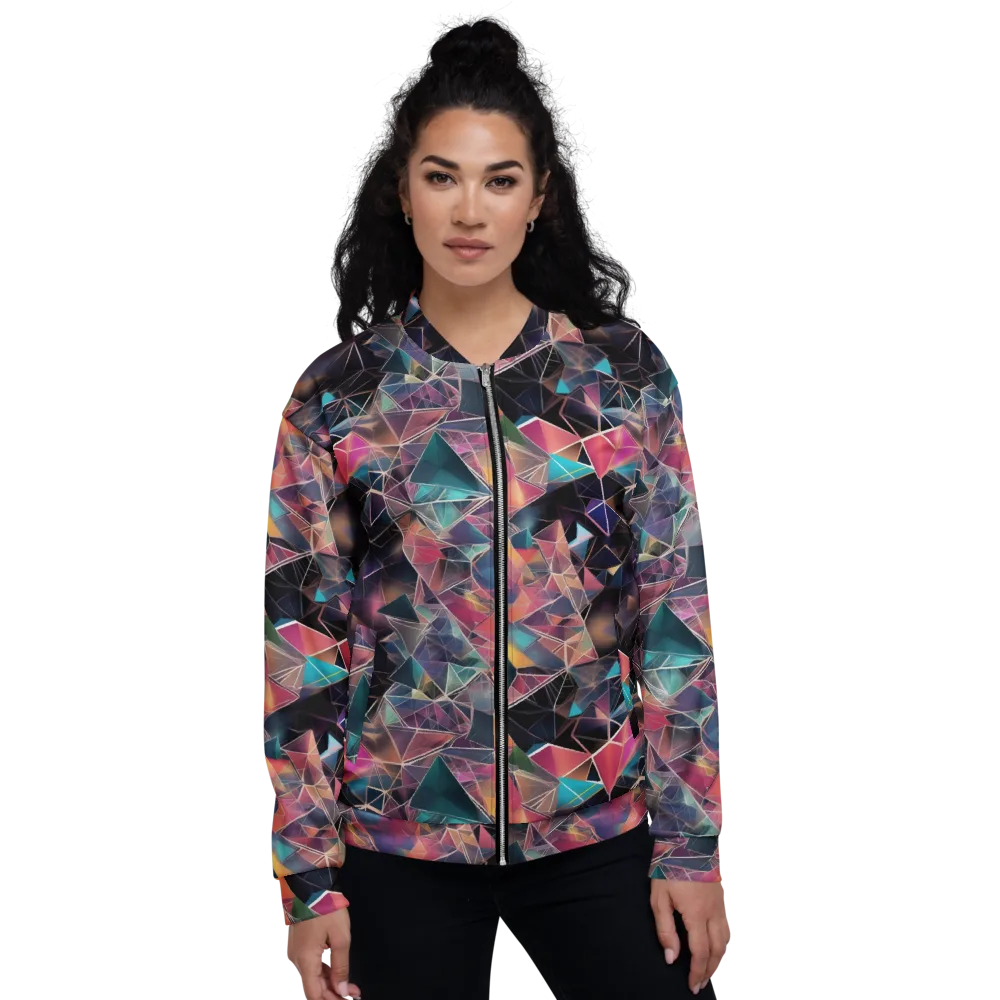 Shard Garden on Bomber Jacket — Front
