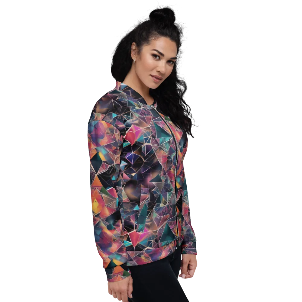 Shard Garden on Bomber Jacket — Right