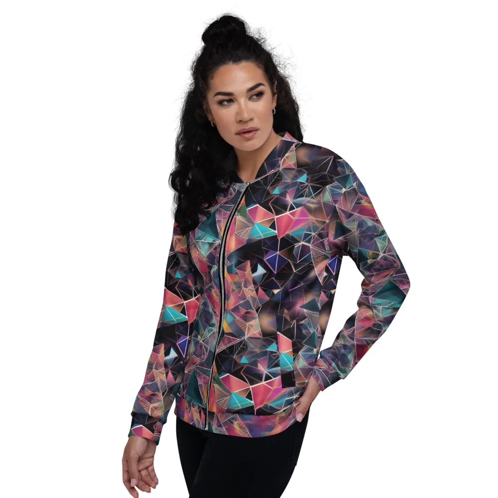 Shard Garden on Bomber Jacket — Left
