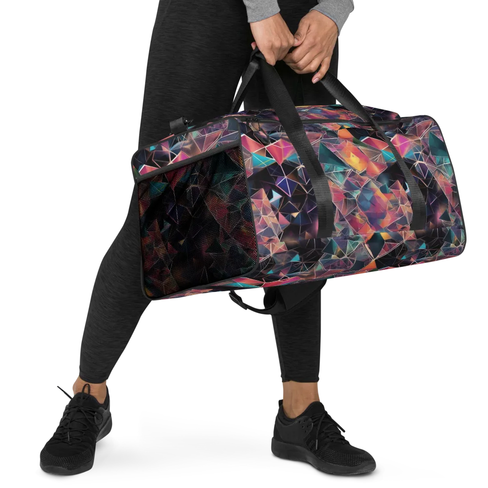 Shard Garden on Duffle Bag — Right Front