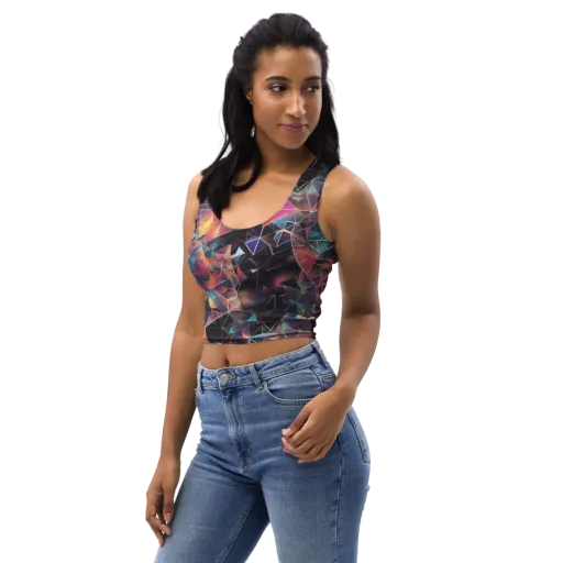 Shard Garden on a Crop Top