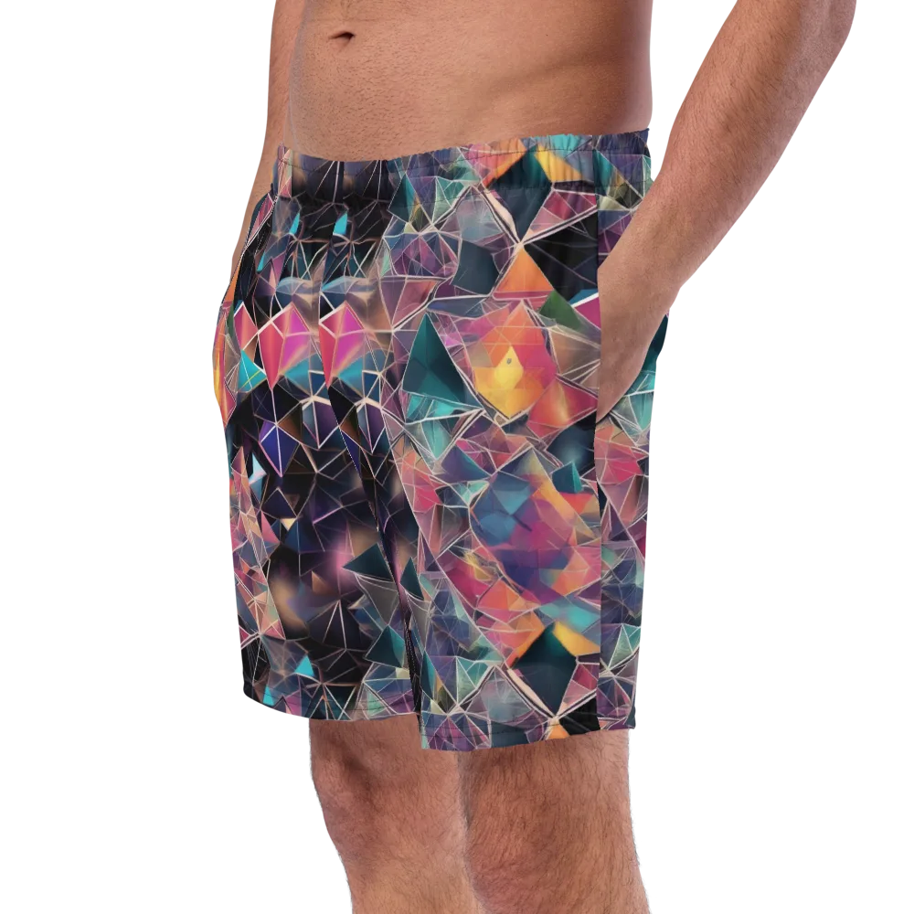 Shard Garden on Swim Trunks — Left Front