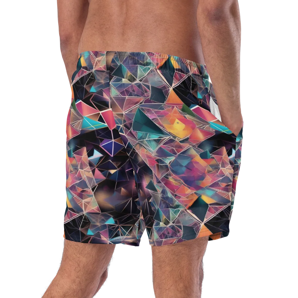 Shard Garden on Swim Trunks — Right Back