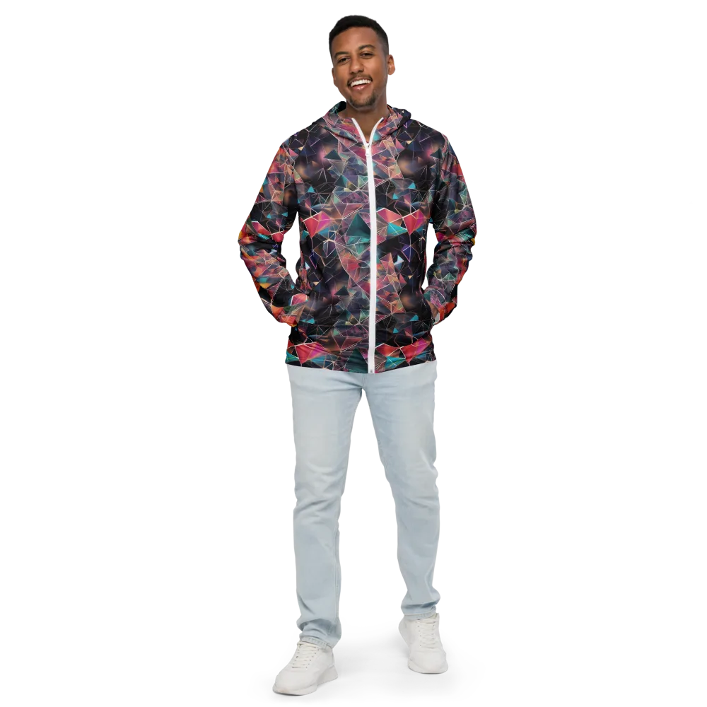 Shard Garden on Men's Windbreaker — Front