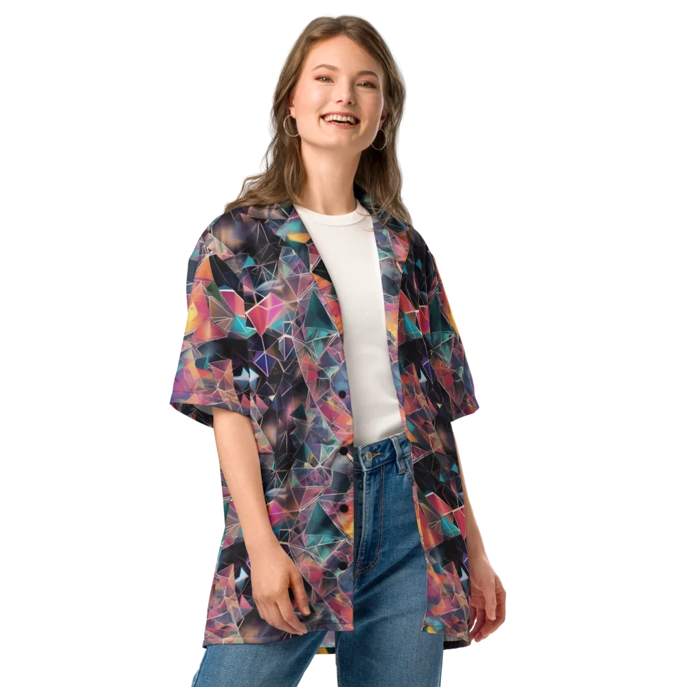 Shard Garden on Button Shirt — Front