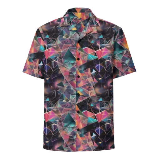 Shard Garden on a Button Shirt
